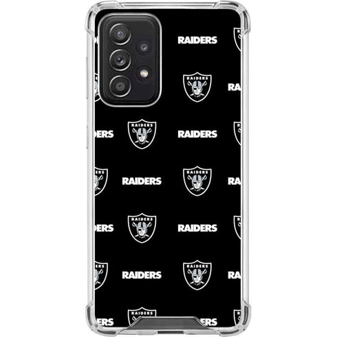 NFL Raiders Blitz Series Galaxy A52 5G Clear Case